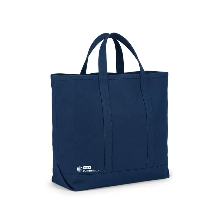 Durable printed heavy-duty canvas tote bag
