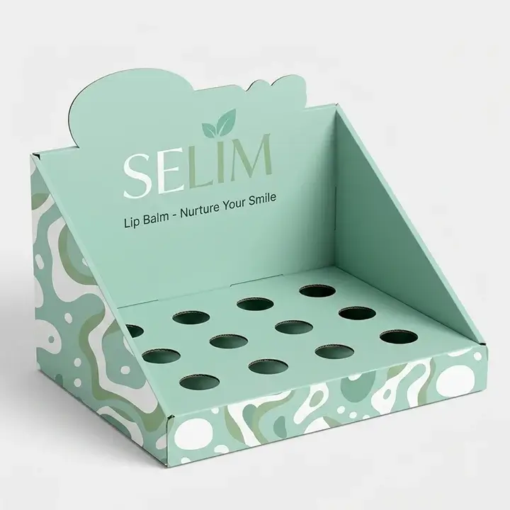 Countertop POP display box for retail point-of-sale