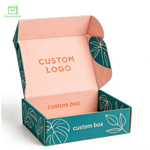 Custom Printed Waterproof Embossed Mailer Box with Sponge Lining and Logo for Cosmetic Gift Packaging