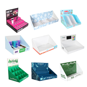Promotion Modern Cardboard Counter Display Box For Retail Store-Customizable Recyclable Easy Assembly