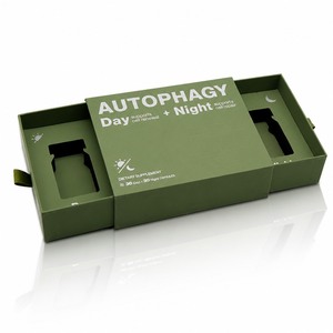 Custom Printed Luxury Double Drawer Gift Box Rigid Sliding Packaging