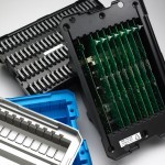 ESD Protected Electronics Packaging with Recycled Materials and Embossing