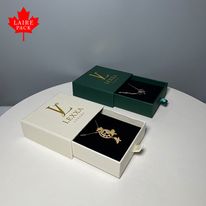 LAIRE Customized Beige Paper Cardboard Drawer Box