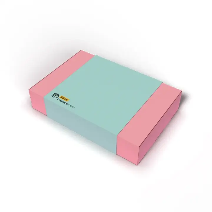 Custom printed cardboard box sleeve for retail packaging