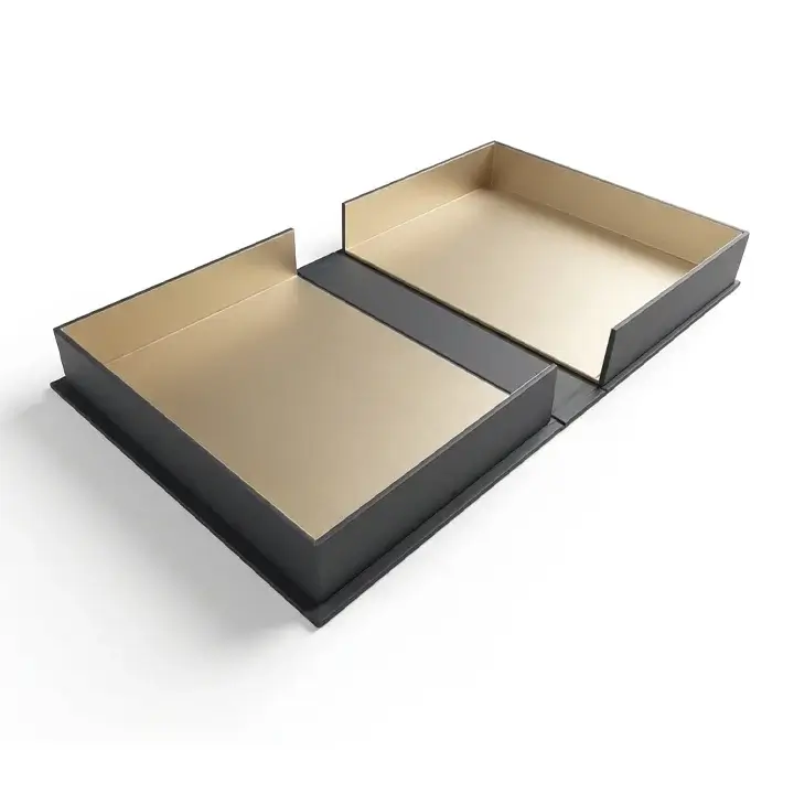Clamshell rigid box with secure flip-top cover