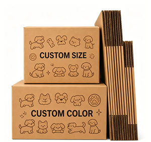 Eco Friendly Brown Kraft Corrugated Box