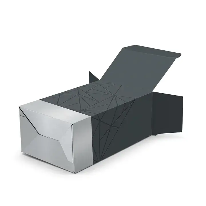 Auto Lock Bottom Box structural design for rapid assembly packaging