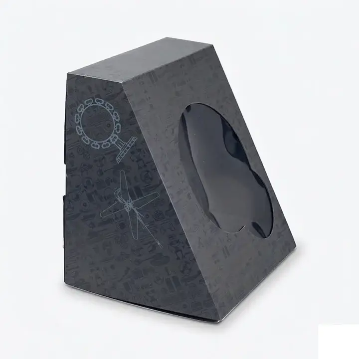 Custom Window Display Box with Die-Cut Cutout