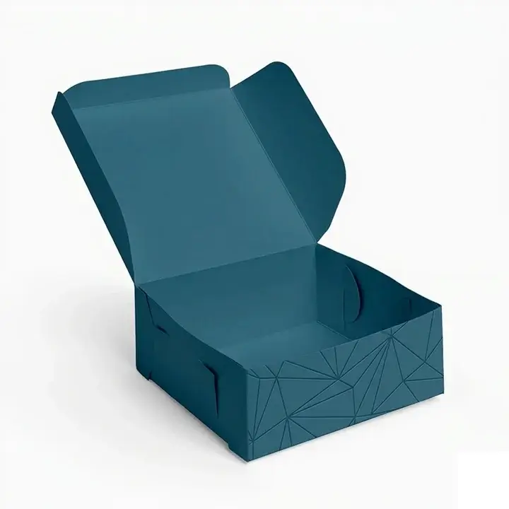 Side Lock Tuck Top Box with lateral locking tabs