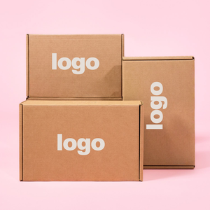 Eco Friendly Natural Kraft Paper Carton Mailer Box