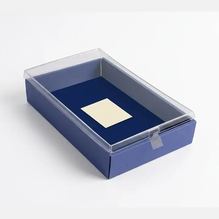 Clear Lid Product Display Box with Transparent View Window