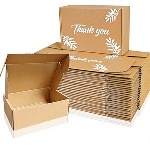 Small Brown Shipping Mailing Box 7x5x2 Inch