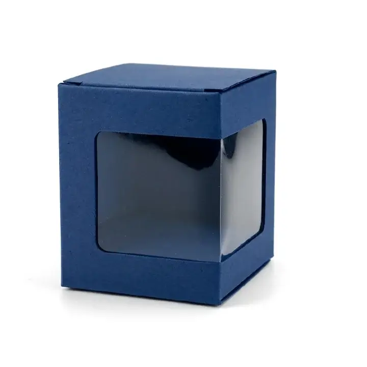 Window Box with die-cut PET window for product visibility