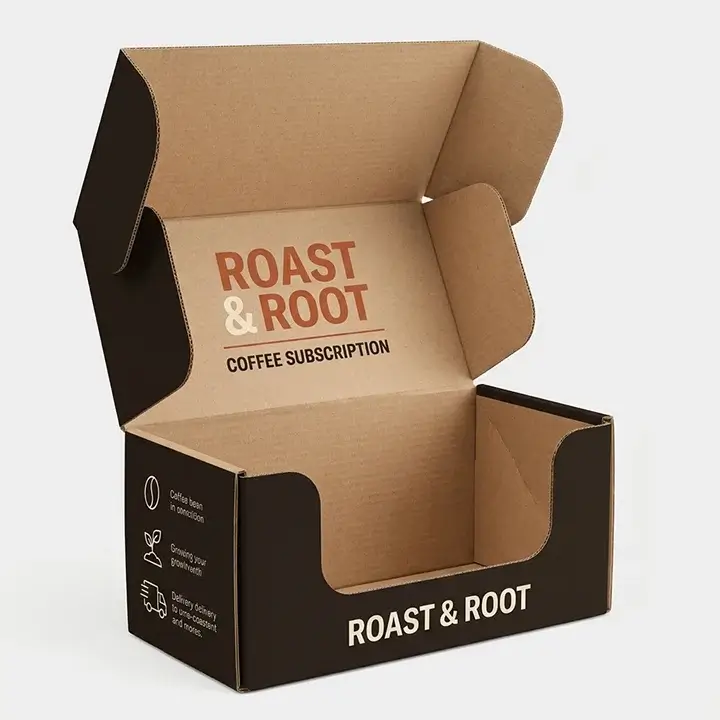 Multi-layer fluted corrugated cardboard box for heavy goods