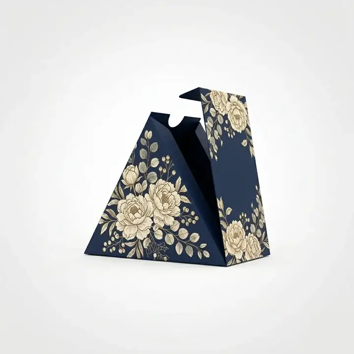 Pyramid Box unique gift structural packaging