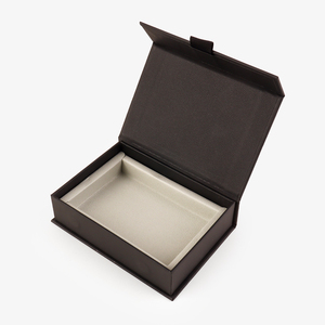 Matte Black Rigid Folding Magnetic Box