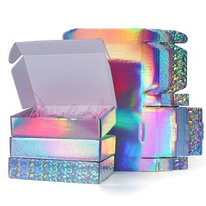 Colored Corrugated Cardboard Box with Matt Lamination Sponge Liner